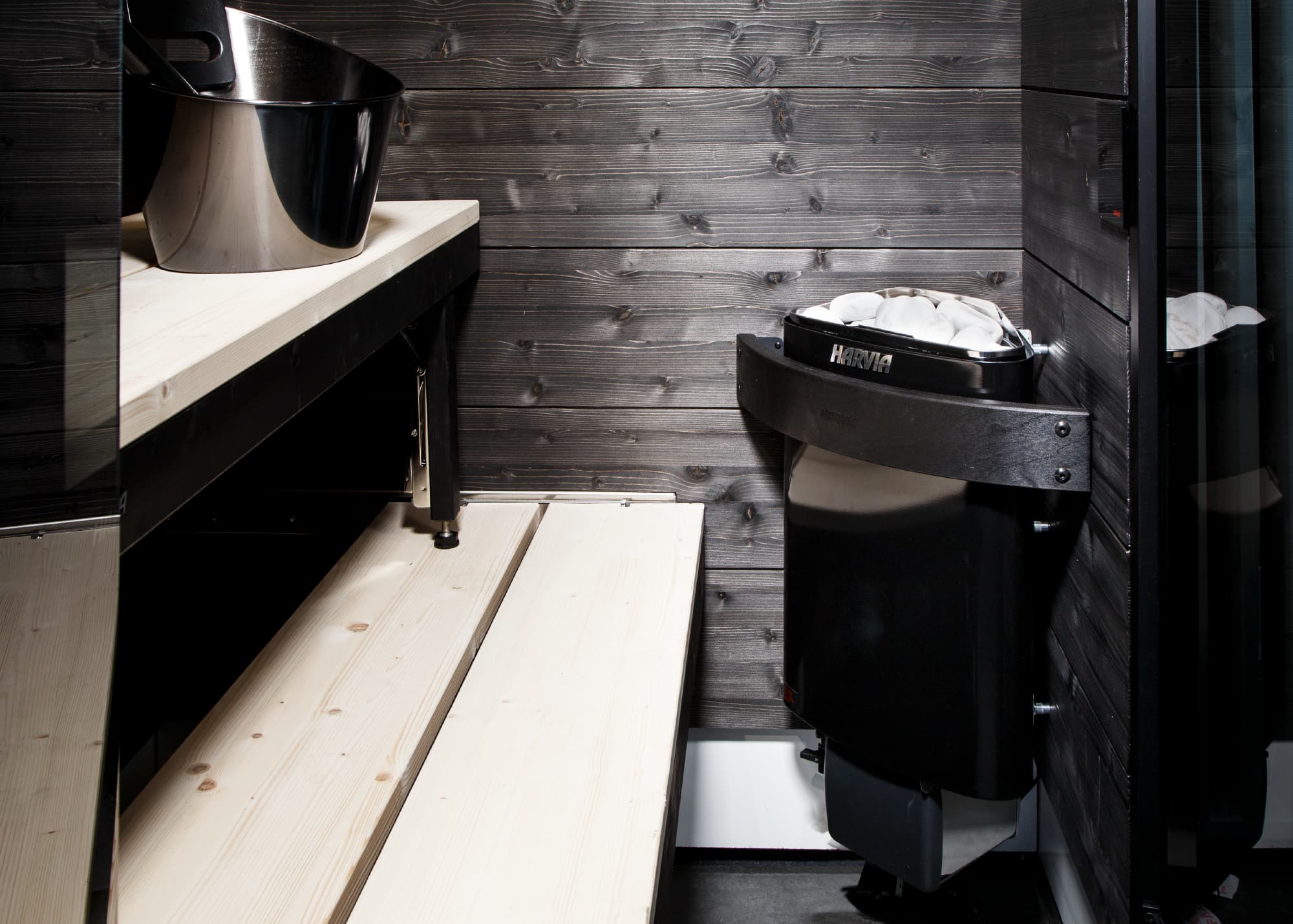 ハルビア サウナヒーター Black Steel（Xenioタッチパネル付き） ハルビア サウナヒーター Black Steel（Xenioタッチパネル付き