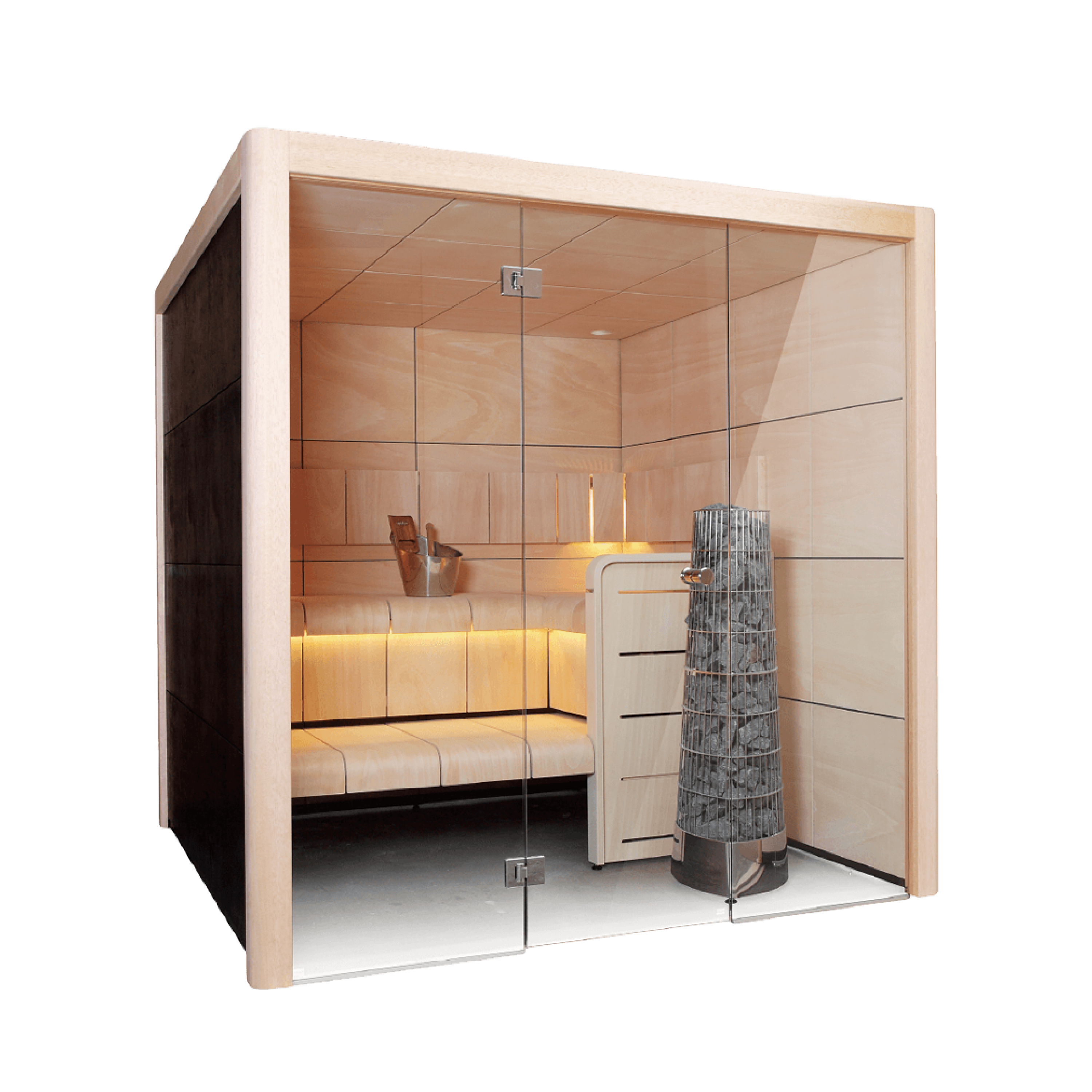 在庫有 ＜HARVIA＞家庭用サウナ (Luxury 2826) ※ストーブ込み – 自宅