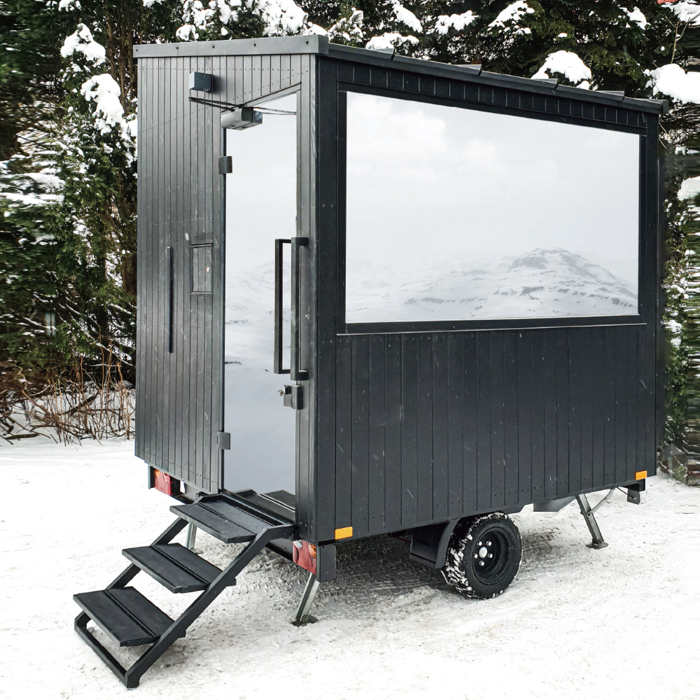 HARVIA＞モバイルサウナ (B / Scandinavian) ※ストーブ込み – 自宅